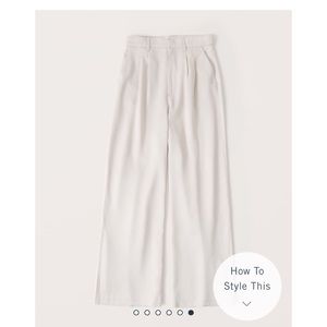 NWT Tailored Wide Leg Pants
